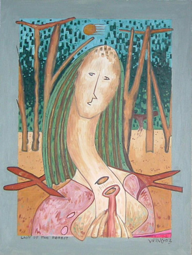 Lady In The Forest Two