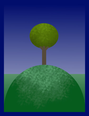 Tree On A Hilltop