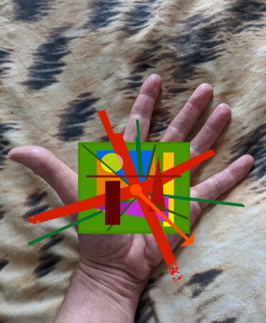 Abstract On The Artist's Hand
