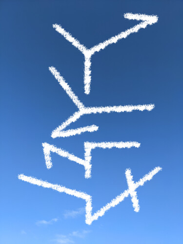 Contrail Drawing