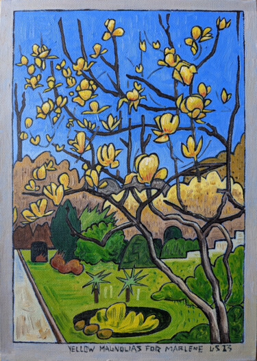 Yellow Magnolias For Marlene